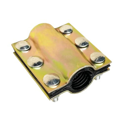 Water Pipe Repair Clamp,Outer Diameter of The Applicable Pipe is 0.79-0.86 inch,Leak Sealer for Pipes and Plumbing,Length About 4 inch,Suitable for PE/PPR Pipes,Steel/Iron Pipes - size: 1/2 inch