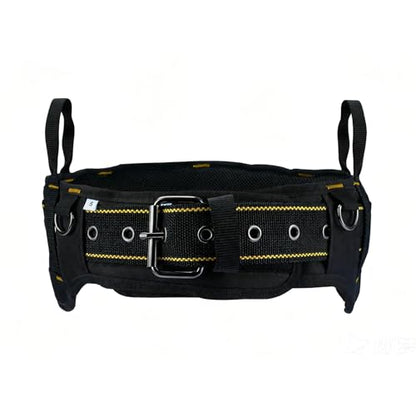 MELOTOUGH Padded Tool Belt for Men with handle strap, Heavy-Duty Work Belt with D ring, Adjustable Waist 36"-47" for Electrician (Tool Belt Suspenders Not Included)