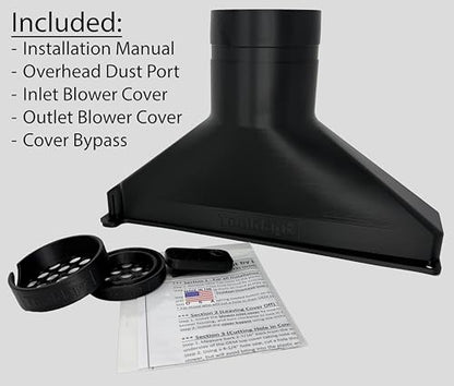 Overhead Dust Collection Port for DeWalt DW735 & DW735X Planers