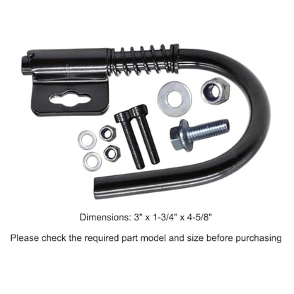2 Packs M745RB "U" Spring Loaded Rafter Round Retractable Hook, Compatible with Skil Worm Drive Saws (HD77) Hitachi NR83A, NR83A2, NR90AE - color: 2 Packs