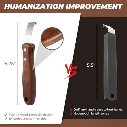 2PCS Wooden Vinyl Siding Removal Tool for Installation and Repair - size: 2