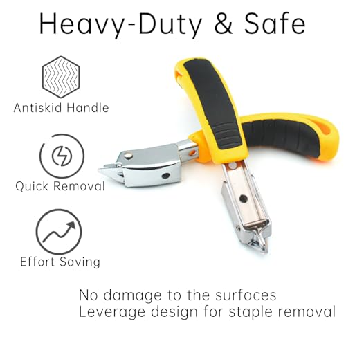 Upholstery Staple Remover, Construction Staple Remover Tool - color: Red