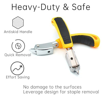 Upholstery Staple Remover, Construction Staple Remover Tool - color: Red