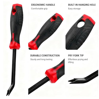 NEWHOOK Heavy Duty Staple Remover Tool for Upholstery, Carpet & Wood