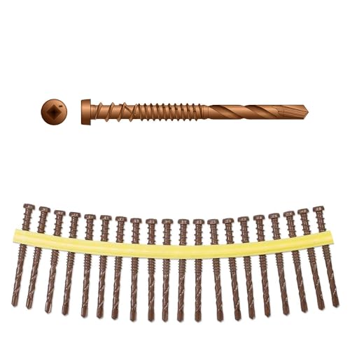 Simpson Strong-Tie DCSD238SRD01 - #10 x 2-3/8" Composite-to-Steel Deck Screw Red 1000ct