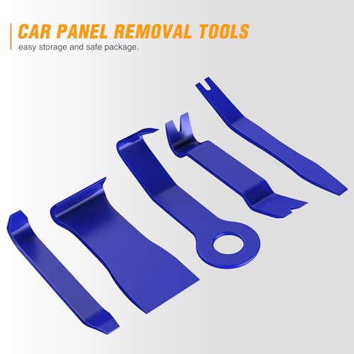 GOOACC 5PCS Auto Trim Removal Tool Kit Blue - color: 5PCS Trim Removal Tool Blue