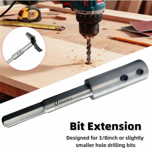 4.5" Forstner Drill Bit Extension Kit, - size: 4.5"