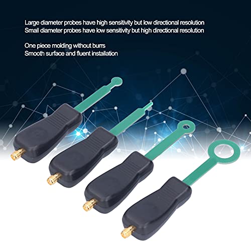 4PCs EMI EMC Near Field Probe Kit (30MHz-3GHz) - Magnetic Field Set for PCB Circuit Testing, Pre-Certification, Electronic Component Radiation Detection with Spectrum Analyzer
