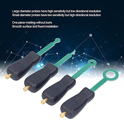 4PCs EMI EMC Near Field Probe Kit (30MHz-3GHz) - Magnetic Field Set for PCB Circuit Testing, Pre-Certification, Electronic Component Radiation Detection with Spectrum Analyzer