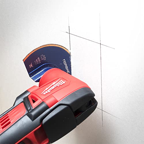 Norske Tools NOTP215 3-3/8" Wood with Nails Flush Cut Oscillating Multi Tool Accessory Blade - style: Titanium 3-3/8”