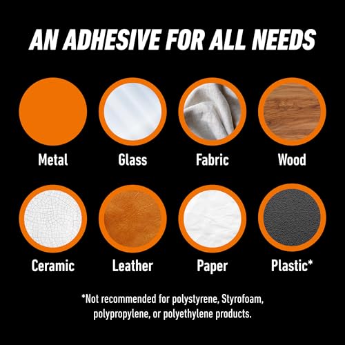 Gorilla Clear Grip Adhesive for Diamond Art & Jewelry .2 oz. Tubes, (1) 4-Pack - size: 4/Pkg - 0.2oz Each