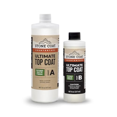 Stone Coat Countertops Ultimate Top Coat, Textured Matte Finish - color: Textured Matte Finish