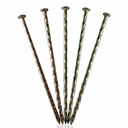 70 Pack 6"Artificial Turf Nails Garden Stakes Galvanized Landscaping Spikes - color: 70 Pack 6inch