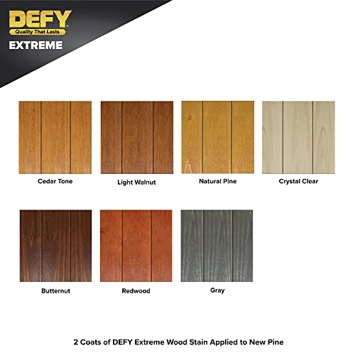 Defy Extreme Wood Stain Natural Pine 1-gallon - color: Natural Pine, size: 1 Gallon