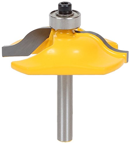 YONICO Raised Panel Cabinet Door Router Bits 2-Inch Diameter Ogee 1/4-Inch Shank 12132q - style: Ogee - 2-1/4" Diameter - 1/4" Shank