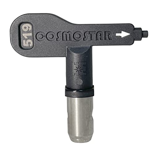 411 Cosmostar Heavy Duty Reverse Spray Tip, Airless Paint Spray Airless Sprayer Spraying Machine Spray Tip, Airless Paint Spray Gun Tip Nozzle for Contractor Homes Buildings Garden Decks - size: 411