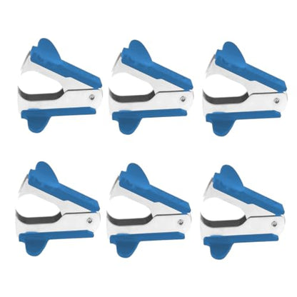 Clipco Staple Remover (6-Pack) (Blue) - color: Blue