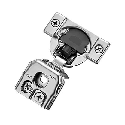 Soft Close Hinges for Kitchen Cabinet Hinges, 1-1/4 Inch Overlay, 2 Pack - size: 1-1/4 inch Overlay