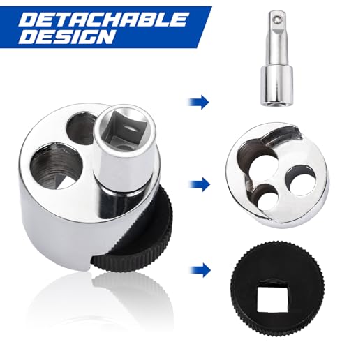 Spurtar 1/2'' Drive Stud Remover Bolt Extractor Nut Splitter 1/4" to 3/4"