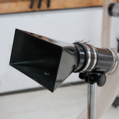 Deluxe Variable Height Dust Extraction Hood with Flexible Rubber Cuff for Interchangable Dust Hood. - color: Bs100b