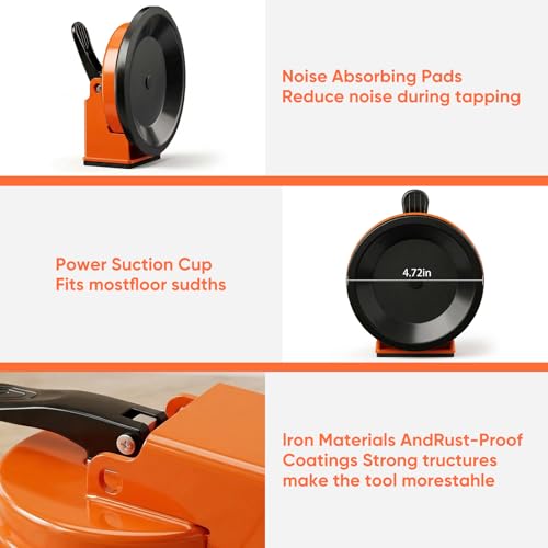 Floor Gap Fixer Tool, Heavy Duty Laminate Floor Suction Cup Repair Tool, Durable, Compact, & Efficient Flooring Tools for Vinyl, Wood, Laminate Floors (1PC)
