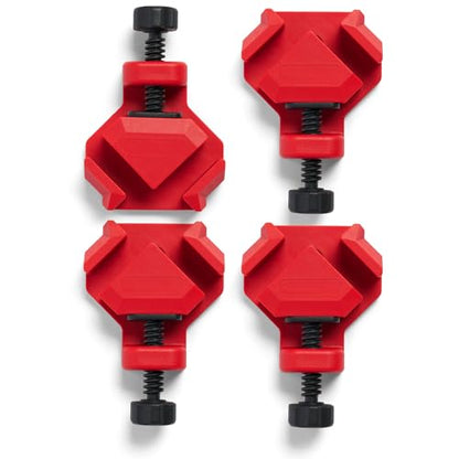 BUILDSOMETHING Quick Corner Clamps, Right Angle Clamp, 4 Pack