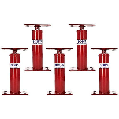 BISupply House Jacks for Leveling Crawlspace 5 Pack - 12 to 16 inch Adjustable Support Beam Basement Jack Post - Floor Lifting Joist Beam Brace for Cellar Ceiling - Screw Pole Jack - size: 16 in, 5 pack