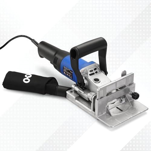 Biscuit Joiner Plate Jointer, 4" Tungsten Carbide Tipped Blade, 120V 60Hz 760W, Model BJ760
