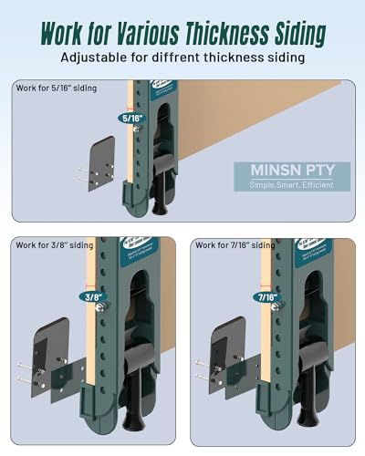 Siding Install Tool Kit for Fiber Cement Siding
