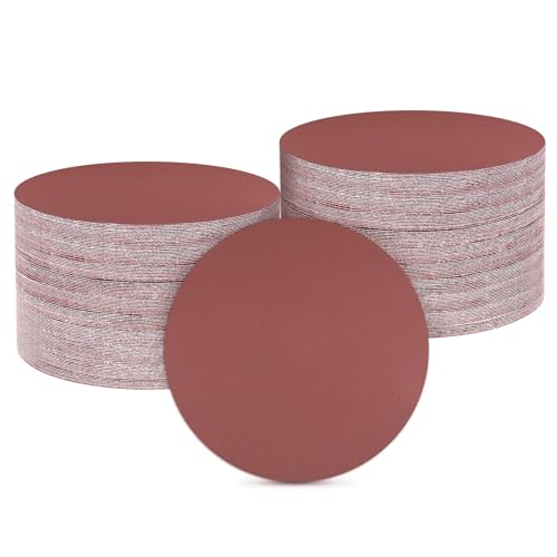 HARFINGTON 100 Pcs 2 Inch Sanding Discs 1000 Grit Red Aluminum Oxide - size: 2 Inch(1000 Grit)