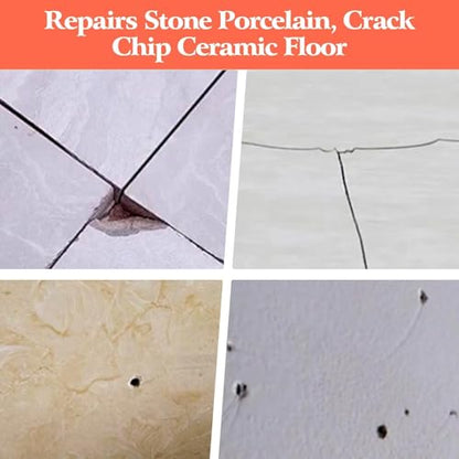 Tile Repair Kit, Wax Blocks Heat Pen for Porcelain Floor Scratch
