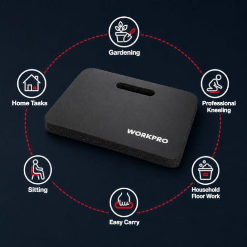 WORKPRO W133356 Kneeling Foam Pad 17.5 In. x 11 In. x 1.5 In. (Single Pack) - size: Large