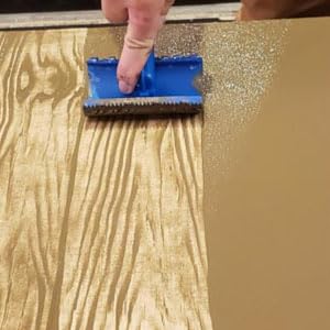 H HAGU LANDE Wood Grain Tool Kit, Textured Paint Roller,3PCS