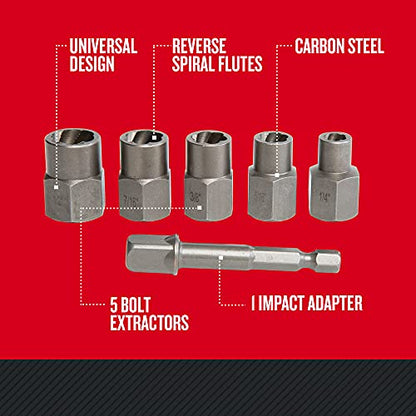 CRAFTSMAN Screw Extractor, 6Piece Set (CMAT136)