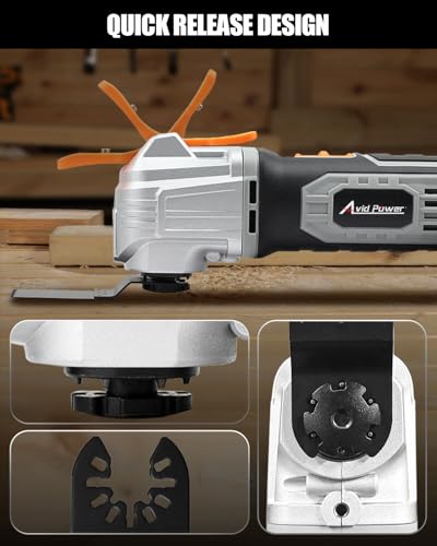 AVID POWER 112 Pcs Oscillating Saw Blades Compatible with Most Brands