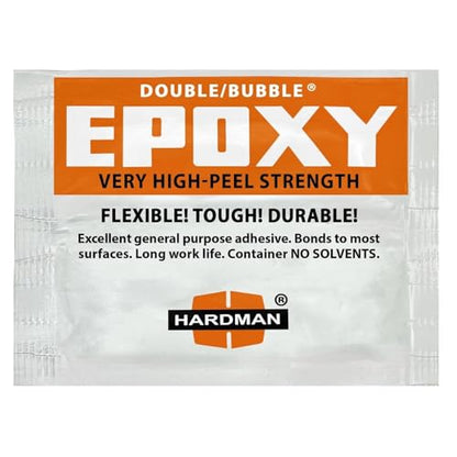 Hardman Double Bubble Orange High Peel Strength Epoxy - 04007 (25 Pack)