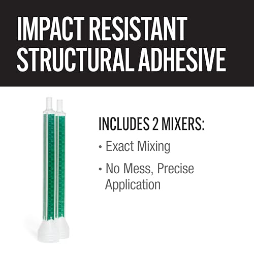 J-B Weld Impact-Resistant Structural Adhesive - 200ml - 2 Mixers Included