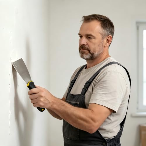 1pcs 1in Putty Knife Scraper Spackle Knife Tool for Repairing Drywall - size: 1 in