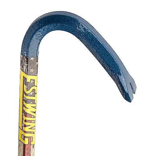 ESTWING Gooseneck Wrecking Bar, 12" Crowbar, EWB-12 - size: 12" (Inches)