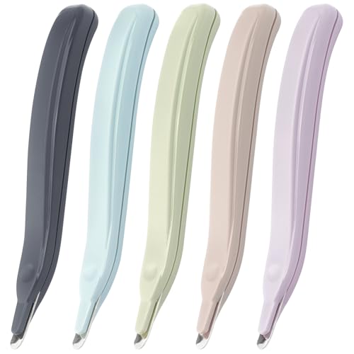 ZZTX 5 Pack Professional Magnetic Staple Remover Puller - color: 5 Pack-dark Gray/Blue/Green/Apricot/Purple