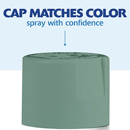 Rust-Oleum Painter's Touch 2X Ultra Cover Spray Paint, Satin Eucalyptus - color: Satin Eucalyptus, size: 12 Ounce (Pack of 1)