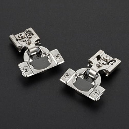 Soft Close Hinges for Kitchen Cabinet Hinges, 3/8 Inch Overlay, 2 Pack - size: 3/8 inch Overlay
