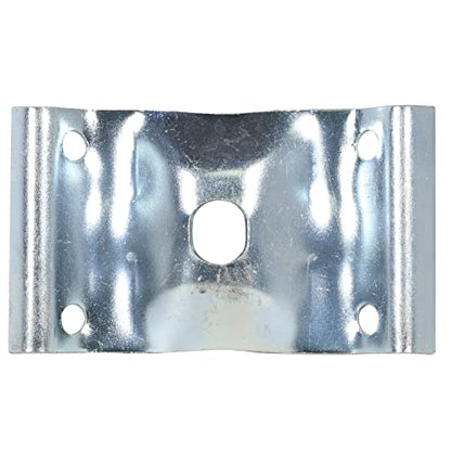 4 Pack Rok Hardware Surface Mount Corner Brackets for Table Aprons 1-3/4" (44mm) High x 3" (76mm) Wide, R3309M134 - size: 1-3/4" (44mm) High x 3" (76mm) Wide