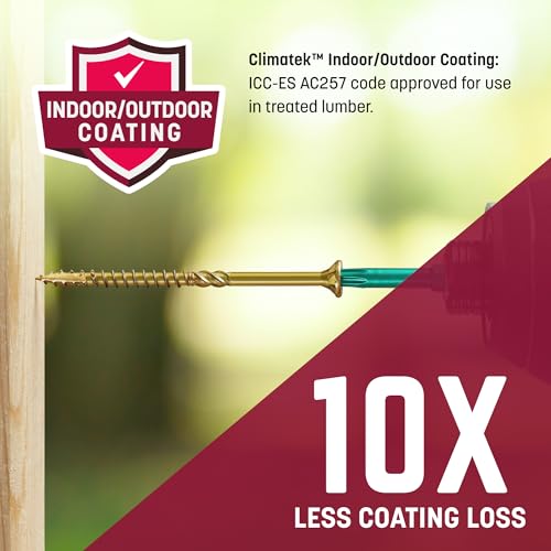 GRK Fasteners R4™ #10 x 4" Multi-Purpose Framing Screws, 270 PCS - size: #10 x 4" 270 count