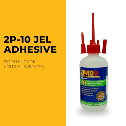 FastCap 2P-10 RT 10 oz Rubberized All Purpose Wood Formula Jel Adhesive