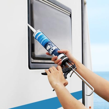 Kohree RV Roof Sealant 6 Pack, Self-Leveling Lap Sealant White