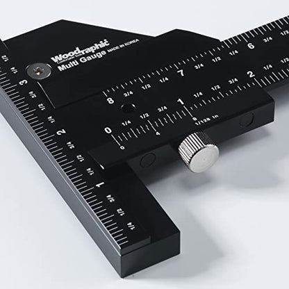 Scriber Gauge 37 Inch – Extra Long Measuring and Marking Ruler, Layout and Joinery Gauge, CNC Aluminum Square Tool for Woodworking, Carpentry, Framing, DIY Projects (New Version) - size: 37 Inch