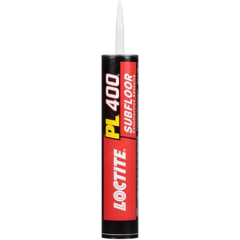 Loctite PL 400 Subfloor Adhesive Synthetic Rubber Subfloor Construction Adhesive 28 oz.
