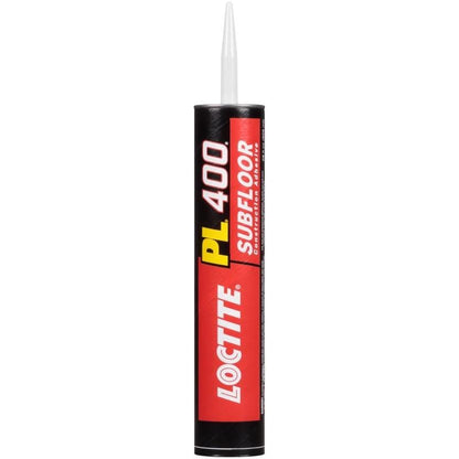 Loctite PL 400 Subfloor Adhesive Synthetic Rubber Subfloor Construction Adhesive 28 oz.
