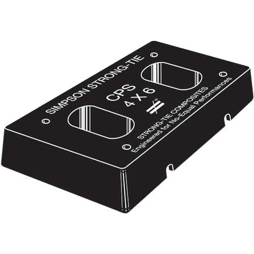 Simpson Strong-Tie CPS46 CPS Composite Plastic Standoff for 4x6